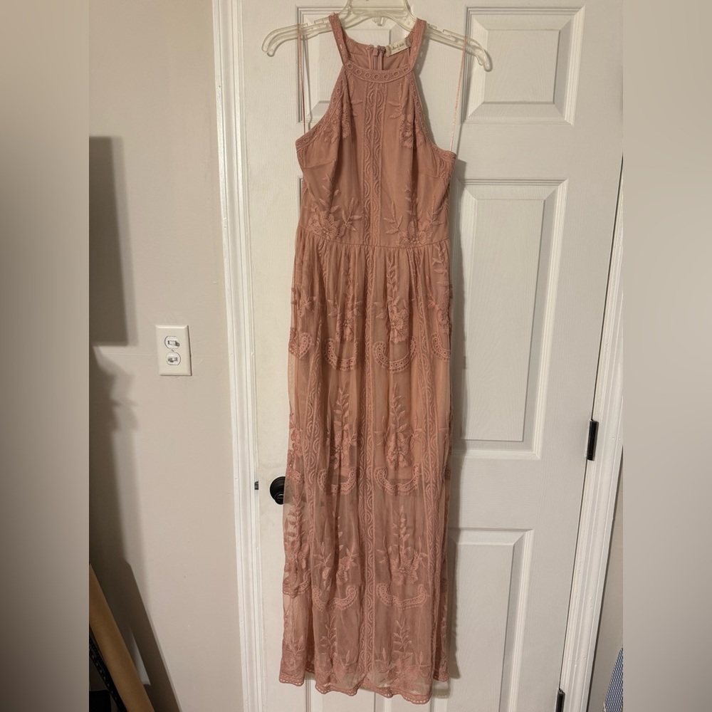 Altr’d State Pink Maxi Dress